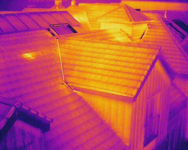 Thermal Imaging Roof Survey Image Bury St Edmunds